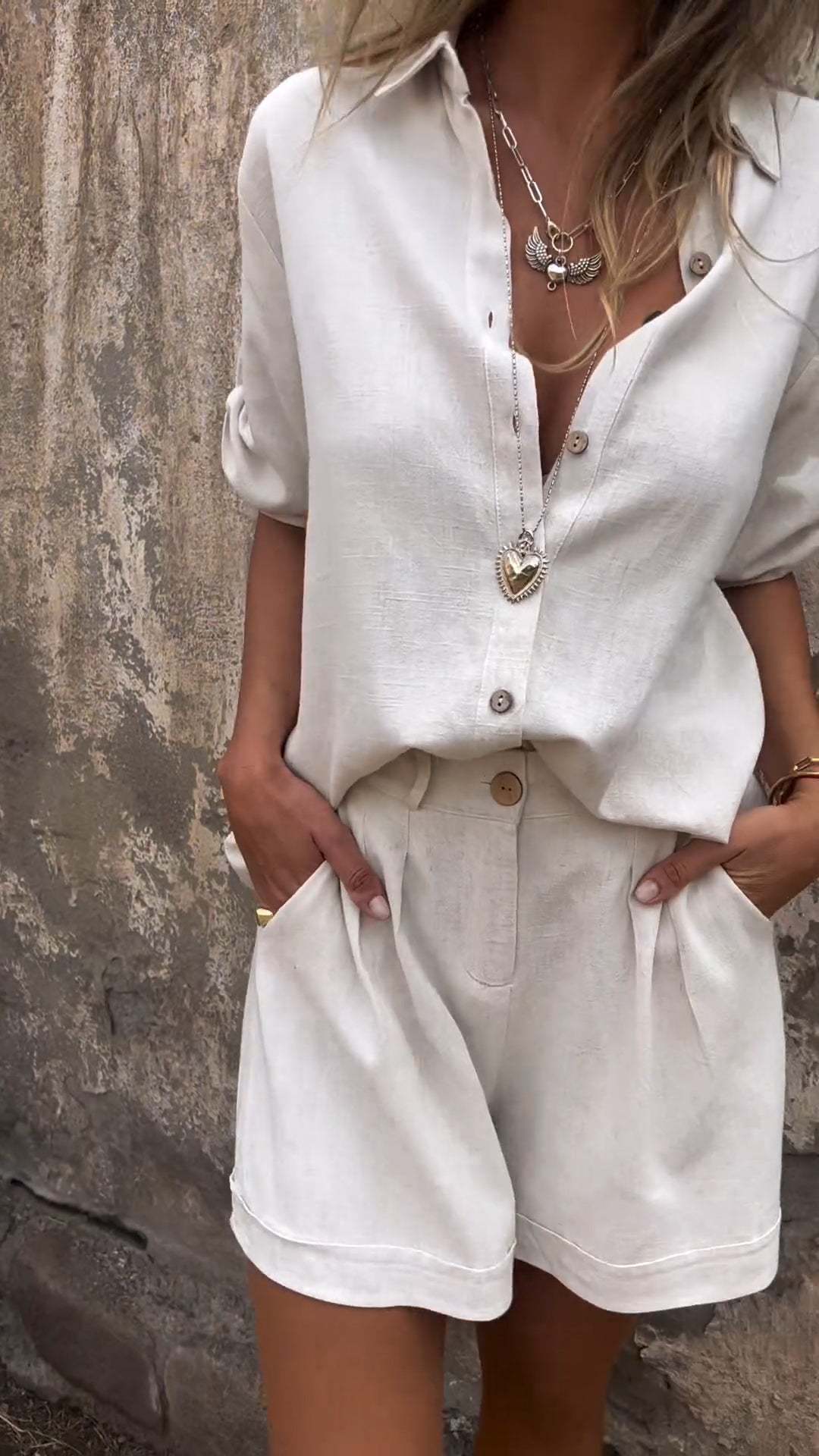 Alina™ – Let og Elegant Sommersæt i To Dele