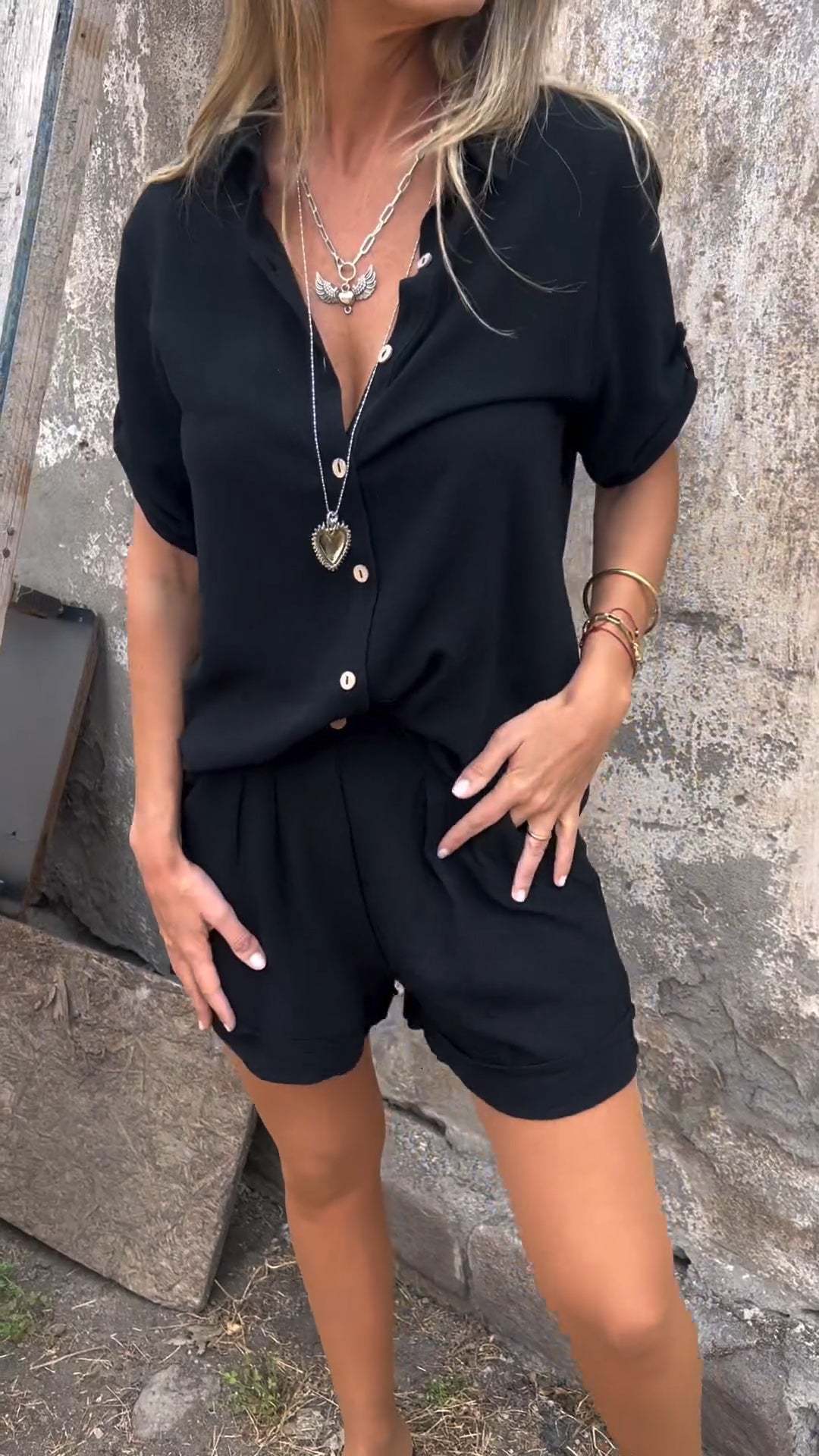 Alina™ – Let og Elegant Sommersæt i To Dele