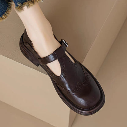 Frida™ – Komfortable Mary Jane Sko med Klassisk Elegance