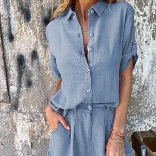 Alina™ – Let og Elegant Sommersæt i To Dele