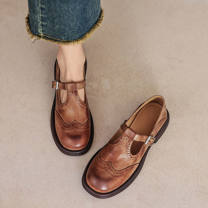 Frida™ – Komfortable Mary Jane Sko med Klassisk Elegance