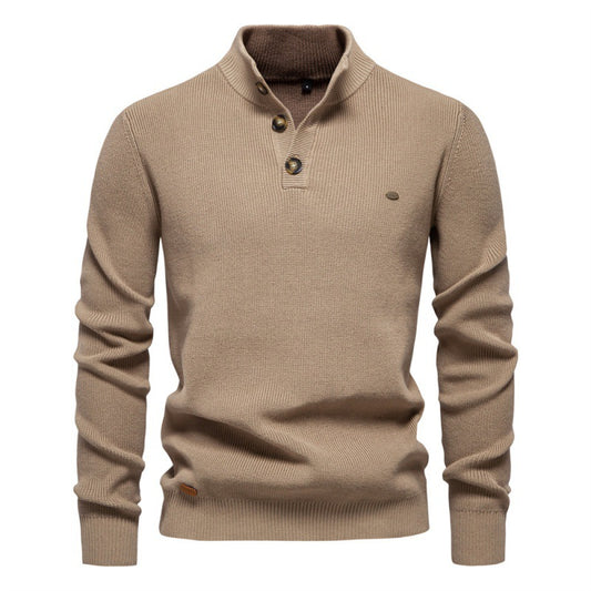 Niko | Classic Button Pullover